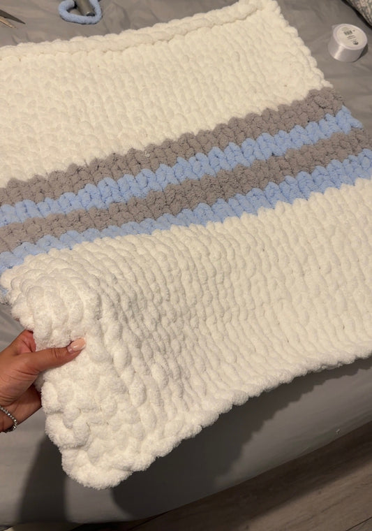 Hand-Knitted ‘Chunky Blanket’