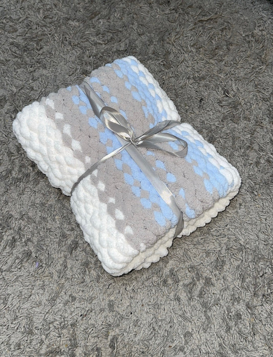 Hand-Knitted ‘Chunky Blanket’